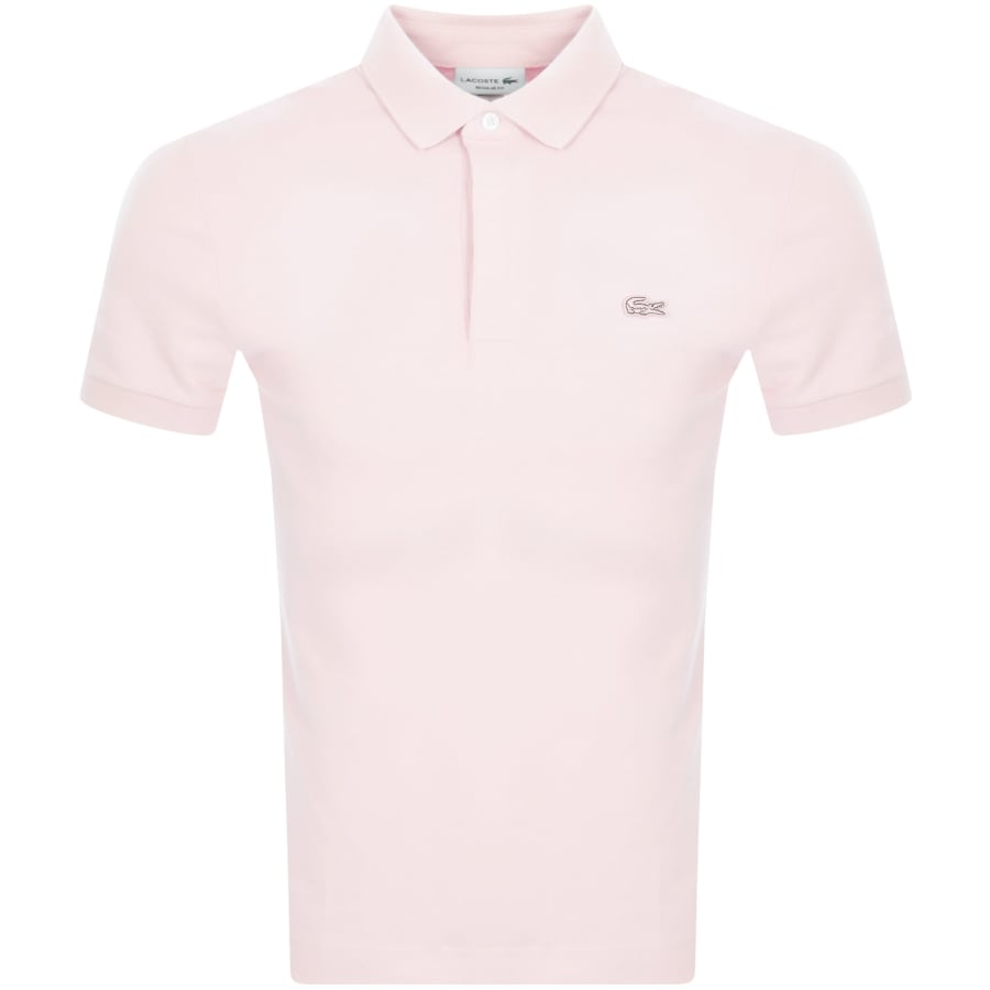 Lacoste Regular Fit Polo T Shirt Pink